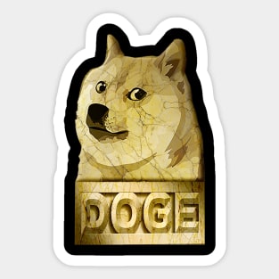 Monumental DOGE Sticker